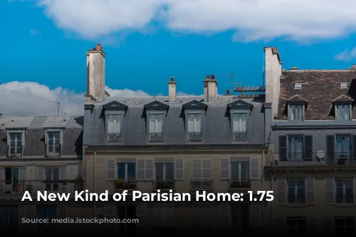 A New Kind of Parisian Home: 1.75 Paris