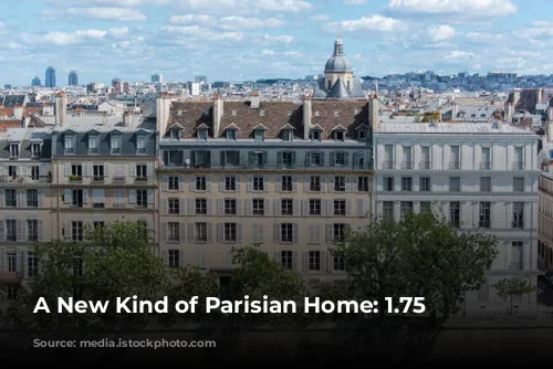 A New Kind of Parisian Home: 1.75 Paris