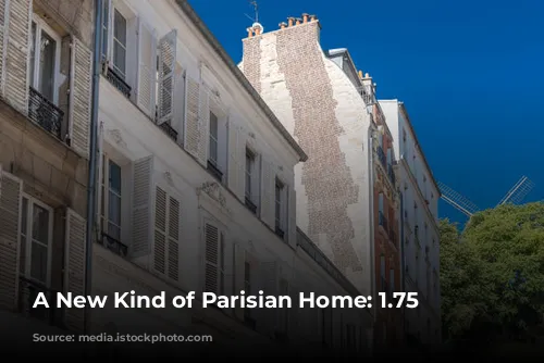 A New Kind of Parisian Home: 1.75 Paris