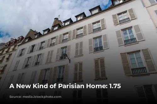 A New Kind of Parisian Home: 1.75 Paris