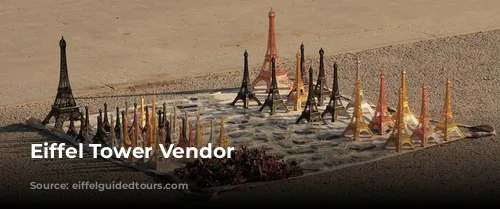 Eiffel Tower Vendor