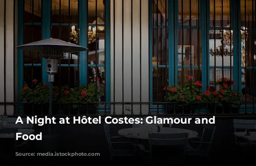 A Night at Hôtel Costes: Glamour and Delicious Food