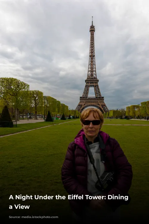 A Night Under the Eiffel Tower:  Dining with a View