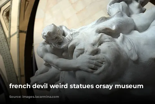 french devil weird statues orsay museum