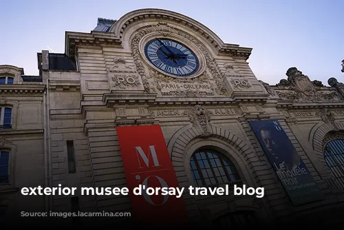 exterior musee d'orsay travel blog