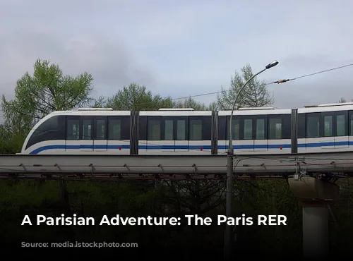 A Parisian Adventure: The Paris RER Train