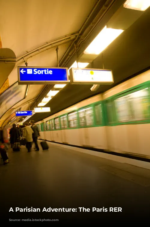 A Parisian Adventure: The Paris RER Train