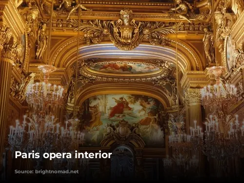 Paris opera interior