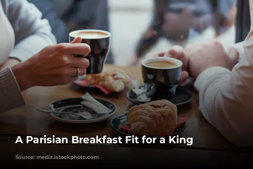 A Parisian Breakfast Fit for a King