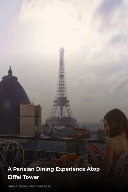 A Parisian Dining Experience Atop the Eiffel Tower