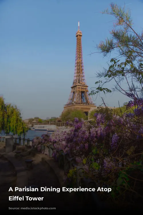 A Parisian Dining Experience Atop the Eiffel Tower