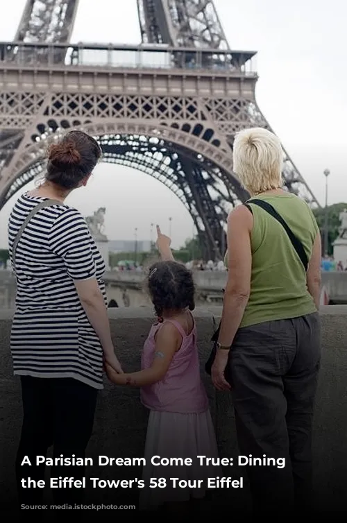 A Parisian Dream Come True: Dining at the Eiffel Tower's 58 Tour Eiffel