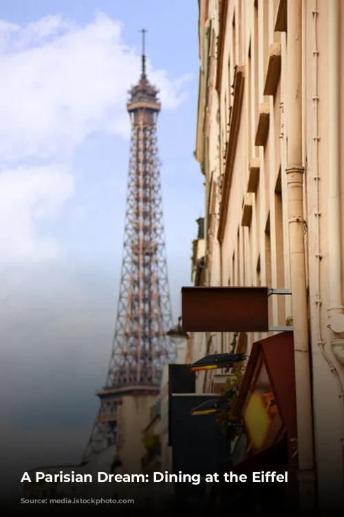 A Parisian Dream: Dining at the Eiffel Tower