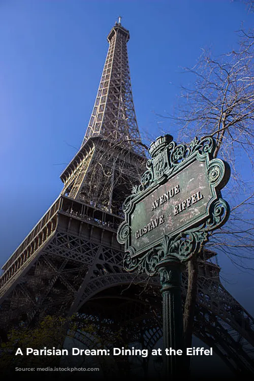 A Parisian Dream: Dining at the Eiffel Tower