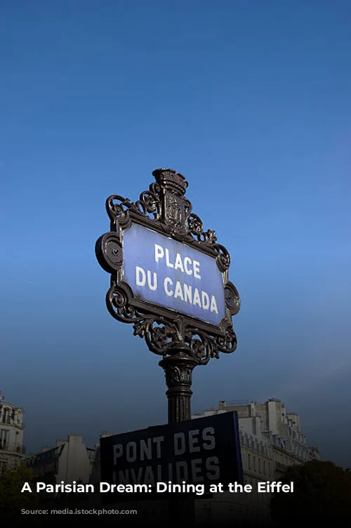 A Parisian Dream: Dining at the Eiffel Tower