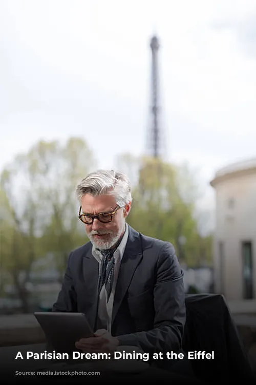 A Parisian Dream: Dining at the Eiffel Tower