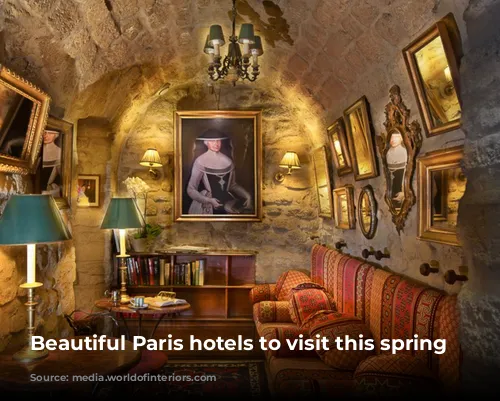 Beautiful Paris hotels to visit this spring