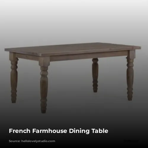 French Farmhouse Dining Table