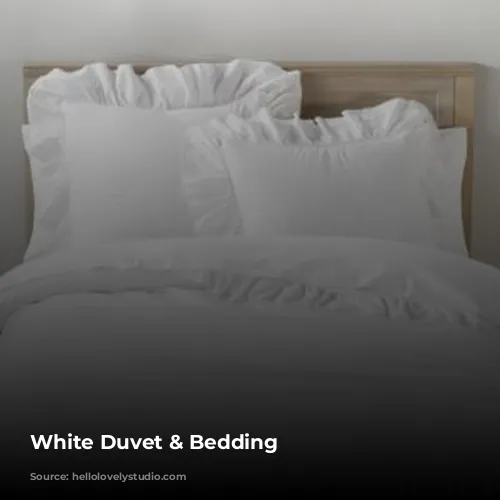 White Duvet & Bedding