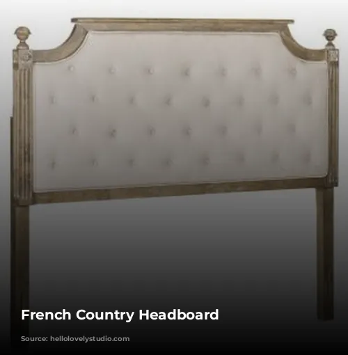 French Country Headboard