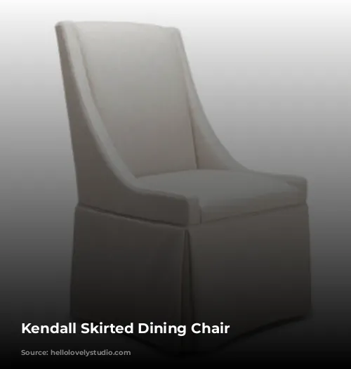 Kendall Skirted Dining Chair