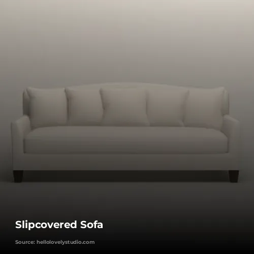 Slipcovered Sofa