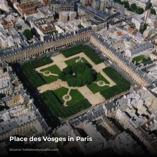 Place des Vosges in Paris