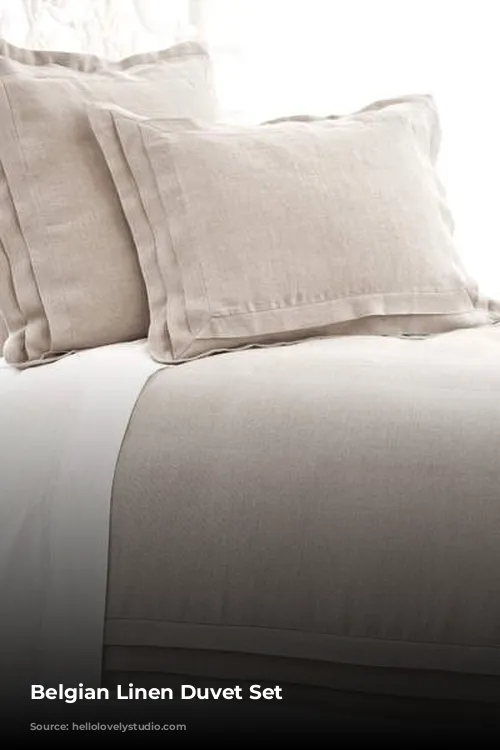 Belgian Linen Duvet Set