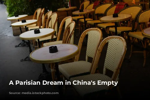 A Parisian Dream in China's Empty Suburbs