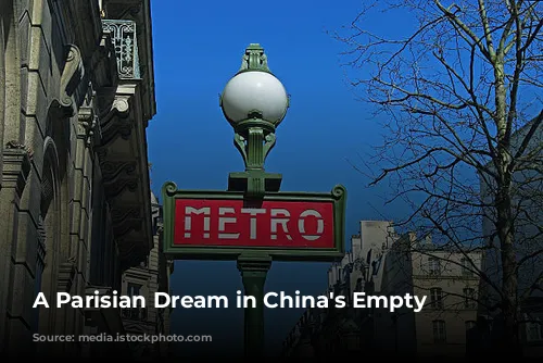 A Parisian Dream in China's Empty Suburbs