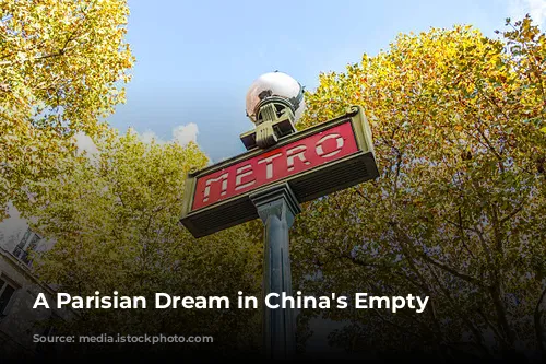 A Parisian Dream in China's Empty Suburbs