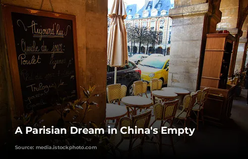 A Parisian Dream in China's Empty Suburbs