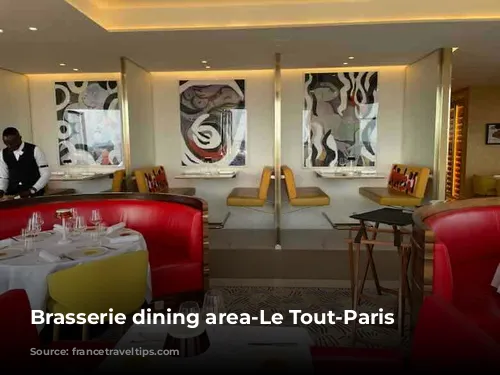 Brasserie dining area-Le Tout-Paris