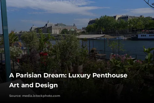 A Parisian Dream: Luxury Penthouse Embraces Art and Design