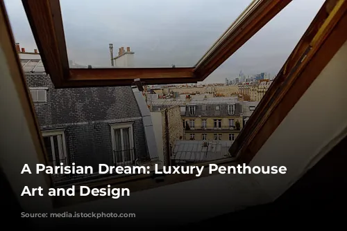 A Parisian Dream: Luxury Penthouse Embraces Art and Design