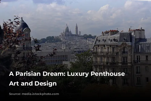 A Parisian Dream: Luxury Penthouse Embraces Art and Design