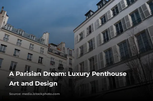 A Parisian Dream: Luxury Penthouse Embraces Art and Design