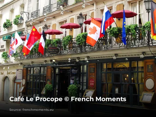 Café Le Procope © French Moments