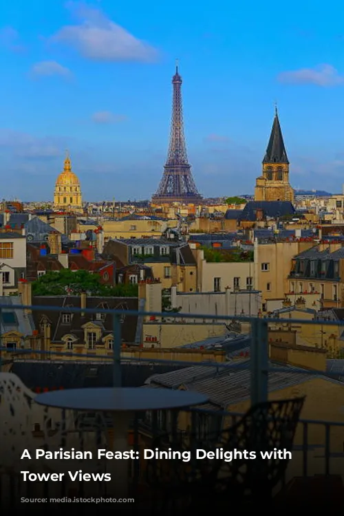 A Parisian Feast: Dining Delights with Eiffel Tower Views