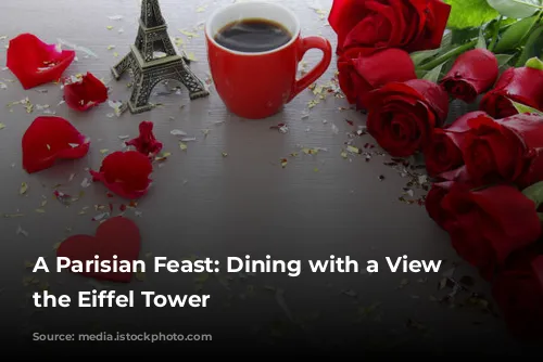 A Parisian Feast: Dining with a View of the Eiffel Tower