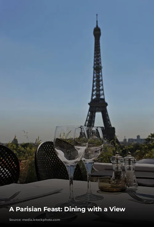 A Parisian Feast: Dining with a View