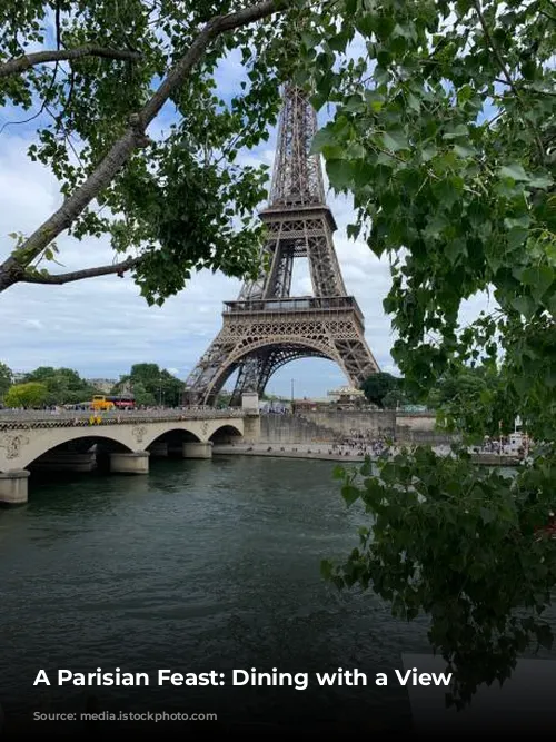 A Parisian Feast: Dining with a View