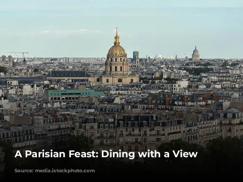 A Parisian Feast: Dining with a View