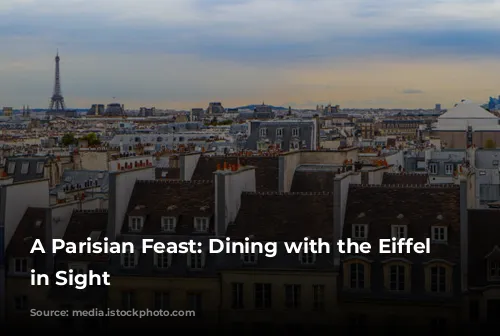 A Parisian Feast: Dining with the Eiffel Tower in Sight