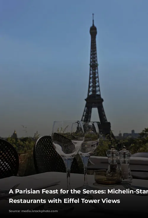 A Parisian Feast for the Senses: Michelin-Star Worthy Restaurants with Eiffel Tower Views