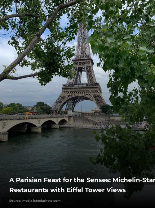 A Parisian Feast for the Senses: Michelin-Star Worthy Restaurants with Eiffel Tower Views