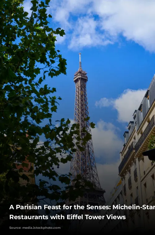 A Parisian Feast for the Senses: Michelin-Star Worthy Restaurants with Eiffel Tower Views