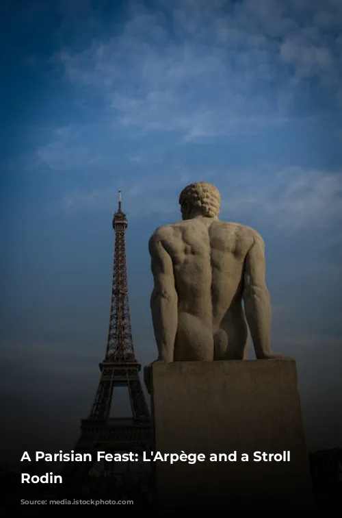 A Parisian Feast: L'Arpège and a Stroll Through Rodin