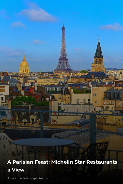 A Parisian Feast: Michelin Star Restaurants with a View