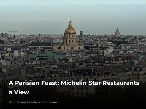 A Parisian Feast: Michelin Star Restaurants with a View